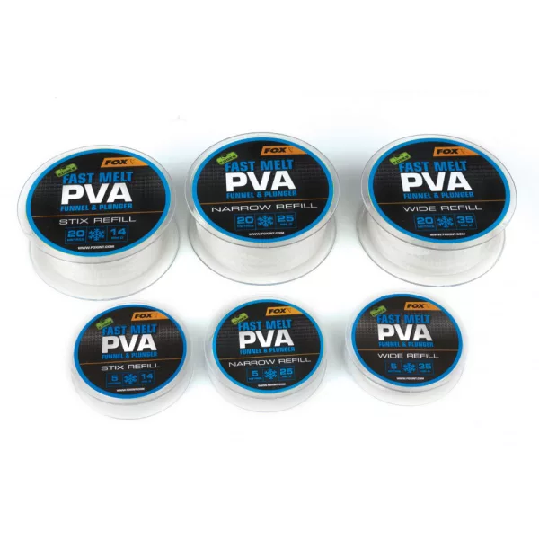 Fox EDGES™ PVA Mesh Refills Fast Melt Refills 25mm Narrow - 20m PVA mreža