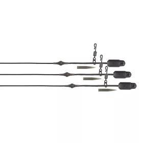   Fox Edges Naturals Heli-Clip Rigs 50lb Leadcore Heli-Clip Gotova udica 3kom