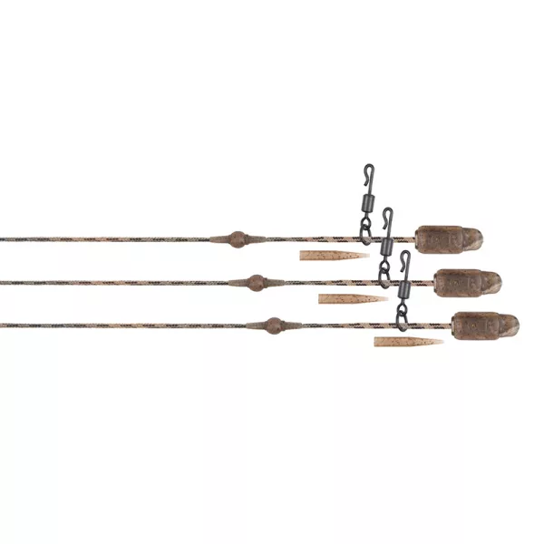 Fox Edges Camo Heli-Clip Rigs 40lb Submerge Heli-Clip Gotova udica 3kom