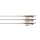 Fox Edges Camo 40lb Submerge Lead Clip Leaders 75cm Előke 3db