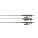 Fox Edges Naturals Submerge 30lb 75cm Ólomklipszes Előke 3db