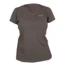 Fox WC V Neck T-Shirt Zeleno-Ljubičasta Ženska Majica S