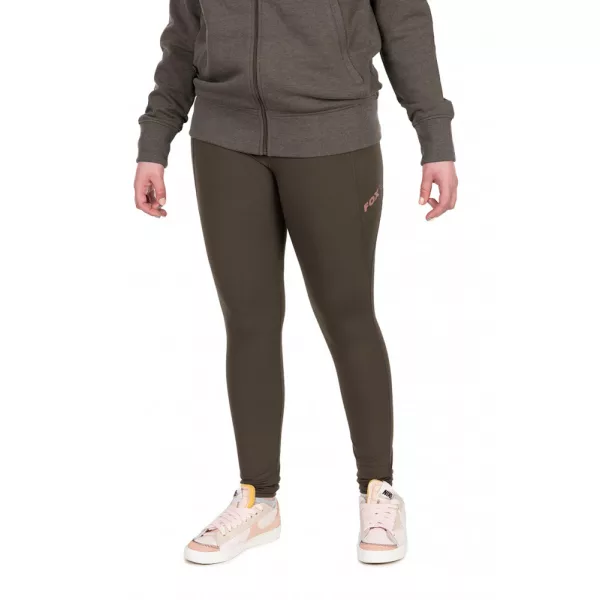 Fox WC Leggings Zeleno-ljubičaste Ženske tajice XL