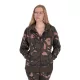 Fox Womens Zipped Camo Hoodie Női Kapucnis Pulóver S