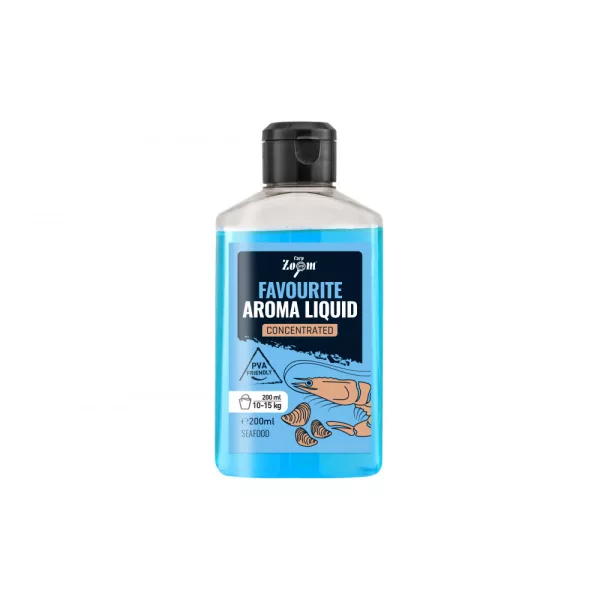 Carp Zoom Favourite Plodovi Mora Tekuća Aroma 200ml