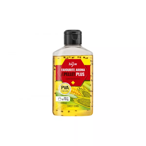 Carp Zoom Favourite Slatki Kukuruz Tekuća Aroma s Peletima 200ml