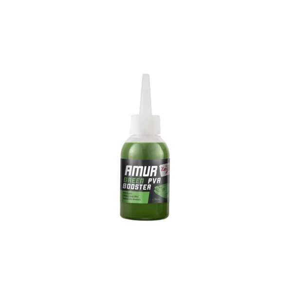 Carp Zoom Amur Booster Fluo Zeleni Prirodna Tekuća Aroma 75ml