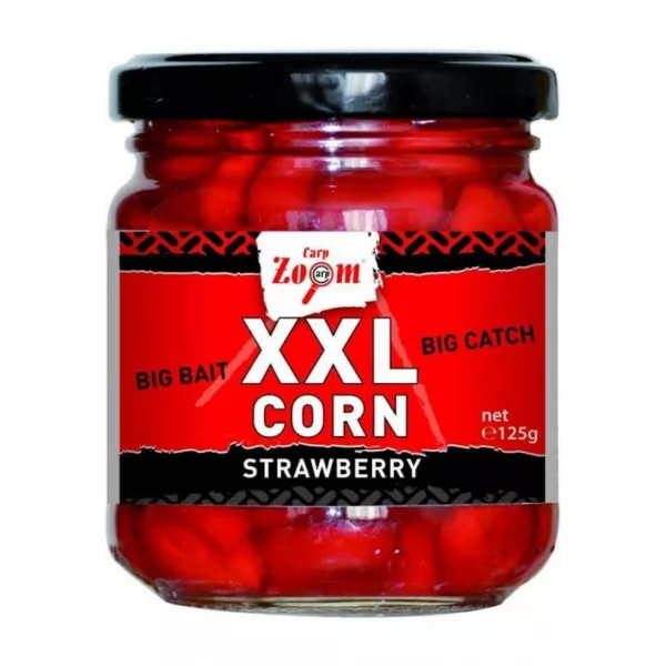 Carp Zoom CZ Divovski kukuruz za ribolov, jagoda, 125 g, 220 ml