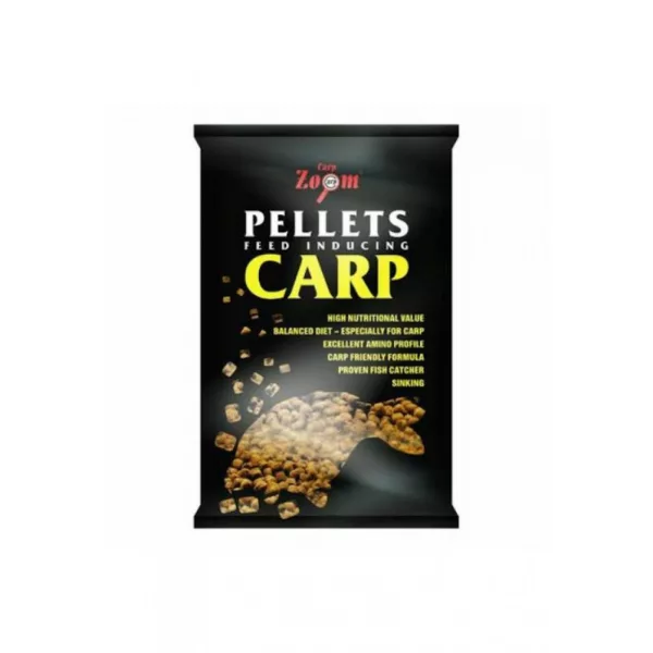 Carp Zoom CZ Pelet za hranjenje šarana, 6 mm, prirodni, 800 g