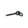 Carp Zoom CZ Pop up vijak s ovalnom alkicom, 12 mm, crni, 10 kom