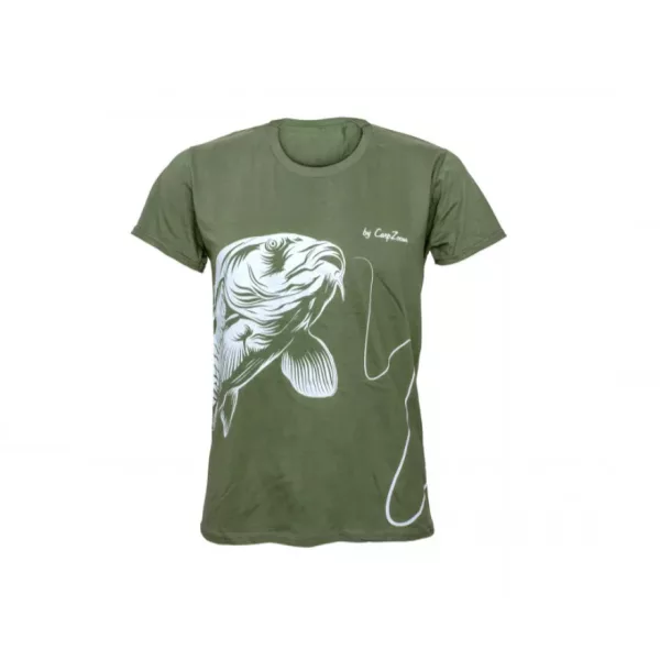 Carp Zoom CZ Pamuk majica, L, zelena