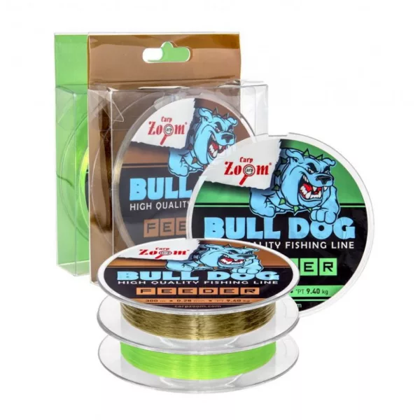 Carp Zoom CZ Bull-Dog Feeder ribolovna struna, o 0,31 mm, 300 m, 11,2 kg, zelena