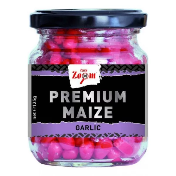 Carp Zoom CZ Premium kukuruz za ribolov, češnjak, 125 g, 220 ml