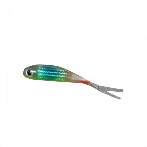Predator Z PZ Offspring Tail Killer gumena riba s ribljom aromom, 5 cm, plava, crvena, 5 kom