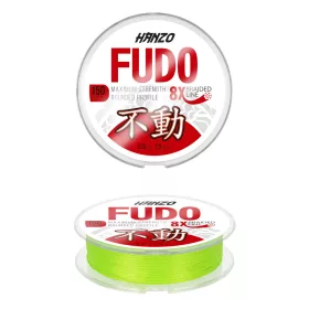 Hanzo Fudo Fluo Sárga 0,21mm 150m Fonott Főzsinór