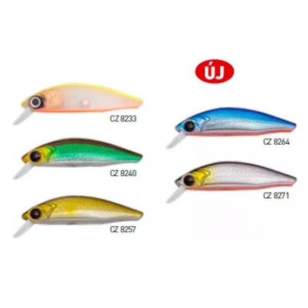 Predator Z Predator-Z Baby Perch vobler, 4,5 cm, 3 g, zlatna, sporo tonuća