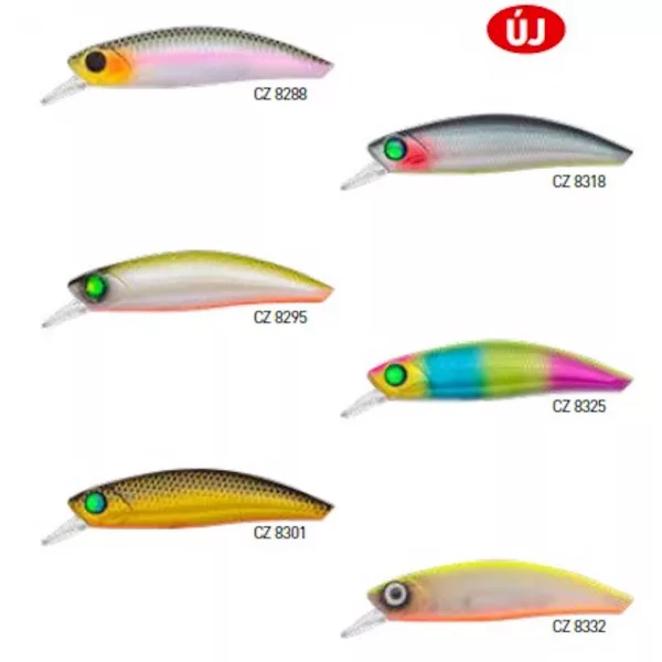 Predator Z Predator-Z Curve Minnow vobler, 6 cm, 7,1 g, pastrva, tonuća