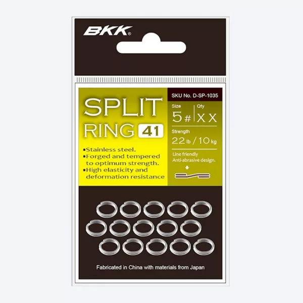BKK SPLIT RING-41 1# 20 kom/pakiranje Razdvojni prsten
