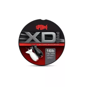 Spomb XD Pro Braid Sivi Pletena glavna struna 0,14mm 300m