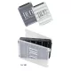 Duo Reverse Lure Case 140 20,5x14,5x4cm White/Silver Logo Kutija za mamce