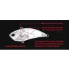 Duo Realis Vibration 62 G-FIX 6,2cm 14,5gr CCC3069 Red Tiger Tonući vobler