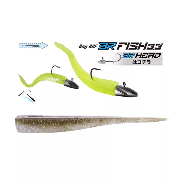 Duo Bayruf BR Fish 8,4cm F099 Rikyu Plastični mamac 7db