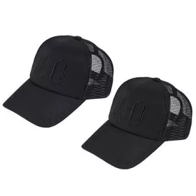 Duo Trucker Cap 18 Black baseball kapa