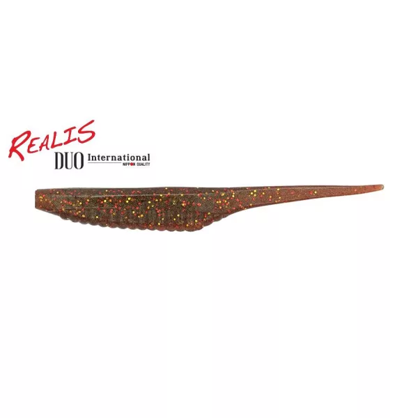 Duo Realis Versa Pintail 10cm F079 Dark Motor Oil UV Plastični Mamac 7kom