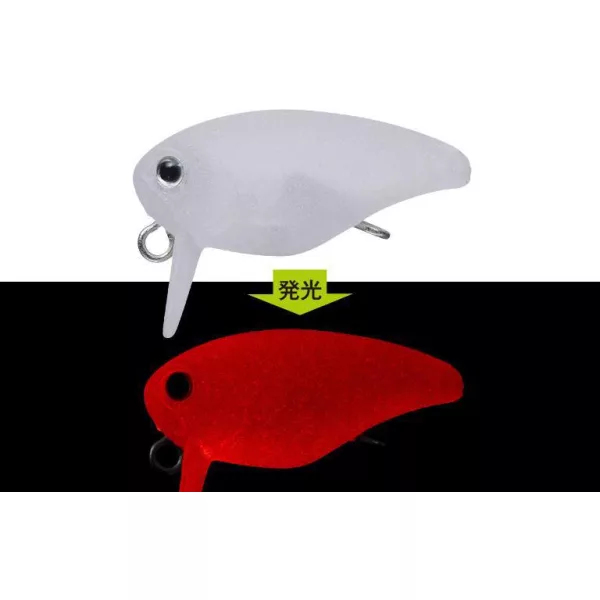 Evergreen Killer Bug 23 2,3cm 1,3gr #09 Mat Red Glow Vobler