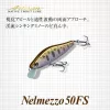 Evergreen Nelmezzo 50FS 5,0cm 5gr #19 Silver Powder Black Back Vobler