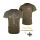 Vass-Tex Carp Rising Khaki Póló L
