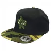 Vass-Tex Fekete-Camouflage Snapback Baseball Sapka