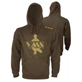 Vass-Tex Classic Printed Hoody Edition 2 Khaki Pulóver 2XL