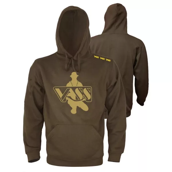 Vass-Tex Classic Printed Hoody Edition 2 Khaki Pulóver S