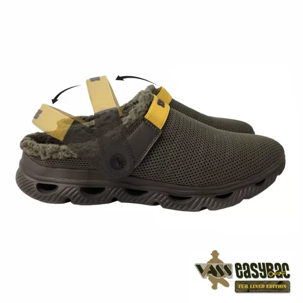 Vass-Tex Easy-Bac Fishing Trainer Fur Lined Edition Bélelt Papucs 47