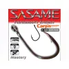 Sasame Mastery Black Nickel 6 Füles, Szakállas Bojlis Horog 12db