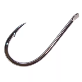   Sasame Chinu Black Nickel 10 Lapkás, Szakállas Pontyozó Horog 21db