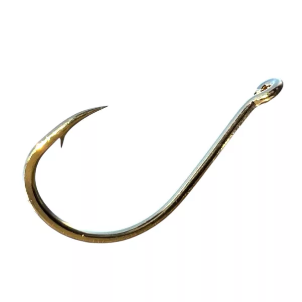 Sasame Chinu Ringed Gold 10 Füles, Szakállas Pontyozó Horog 14db