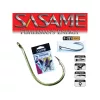 Sasame Chinu Ringed Gold 2 Füles, Szakállas Pontyozó Horog 10db