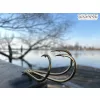 Sasame Chinu Ringed Gold 2 Füles, Szakállas Pontyozó Horog 10db