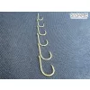 Sasame Chinu Ringed Gold 6 Füles, Szakállas Pontyozó Horog 14db