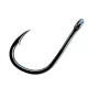 Sasame Iseama Ringed Black Nickel 8 Füles, Szakállas Pontyozó Horog 15db