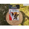 Sasame Carp Revo Black Nickel 2 Füles, Szakállas Pontyozó Horog 11db