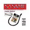 Sasame Feeder Method Black Nickel 14 Füles, Szakáll Nélküli Horog 12db