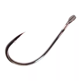   Sasame DH Point Chinu Black Nickel 7 Lapkás, Szakállas Pontyozó Horog 9db