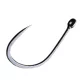 Sasame Gure Ringed Dull Black 2 Füles, Szakállas Pontyozó Horog 11db