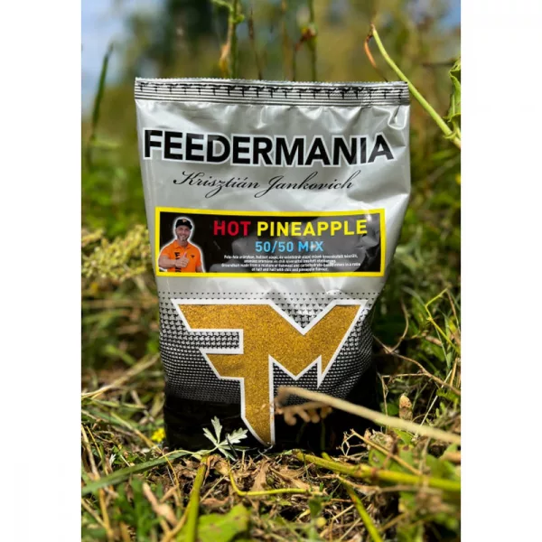Feedermánia Groundbait 50/50 Mix ljuti ananas hrana za ribe 800gr
