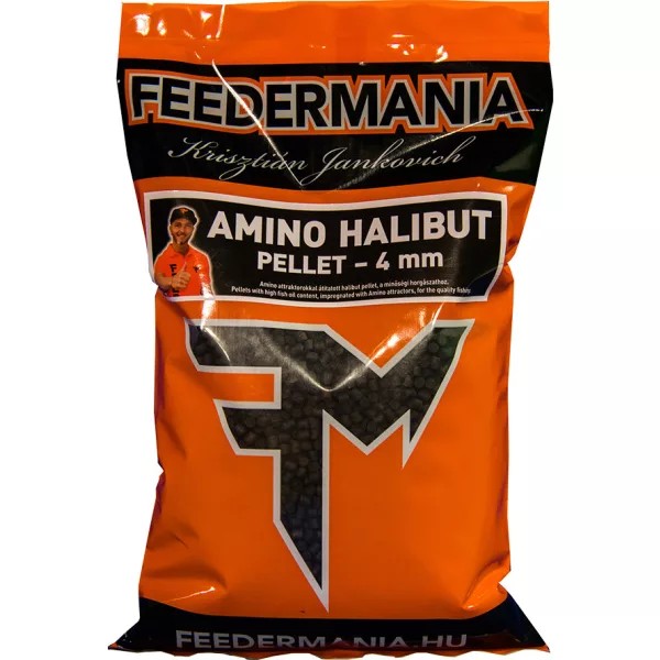 Feedermánia Amino Halibut 4mm Pelet za prihranu 800gr