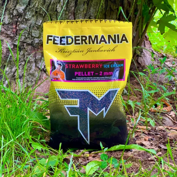 Feedermánia 60:40 Mješavina peleta 2mm Sladoled od jagode