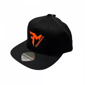 Feedermánia Crna-Fluo Narančasta Snapback